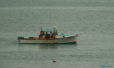 Bar Harbor - Lobster boat