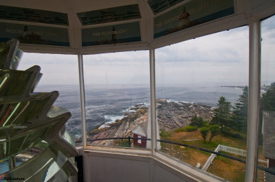 Pemaquid Point Light - View from inside