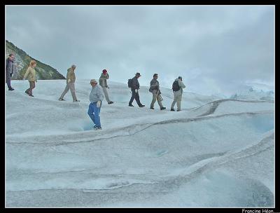 Promenade sur le glacier Perito Moreno