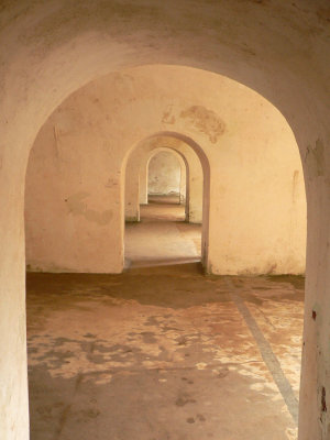Archway in Castillo de San Cristobal