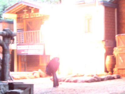 Taman Safari Indonesia - Wild West Show, an explosion