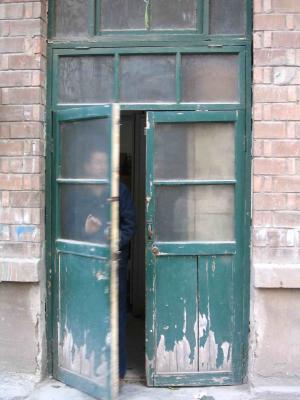 I have photo project of doors in China, sometimes folks come out when I take photos