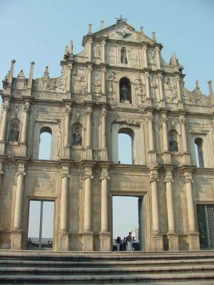 Ruins of the Church of St Paul