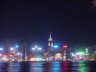 Victoria Harbour and Kowloon