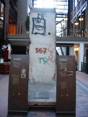 Montreal's piece of the Berlin Wall