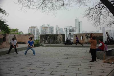 Macau Museum/fort - taichi anyone?