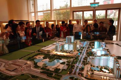 Sands Macau - Cotai City model