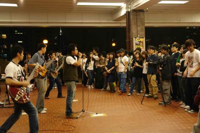 HKU Band Show April 13 - @t.a.k & crowd