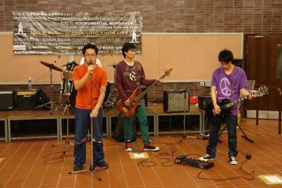 HKU Band Show April 13 - Time chaser - these guys lost guitarist after first song.....