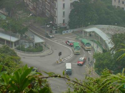 Lung Fu Shan - Pokfield and Pokfulam intersection