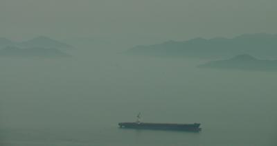 View towards Lantau island
