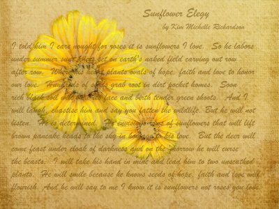 Sunflower Elegy