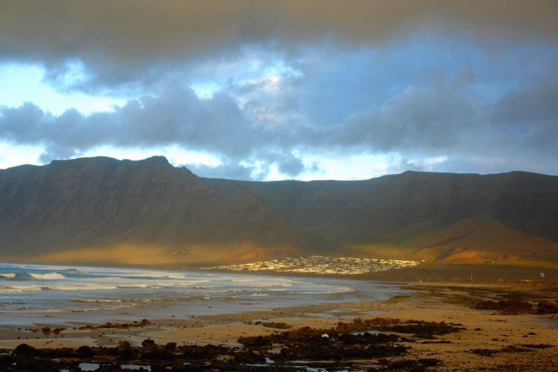 Bad weather in Famara