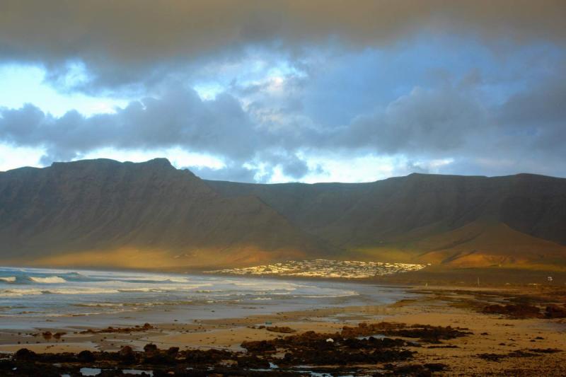 Bad weather in Famara