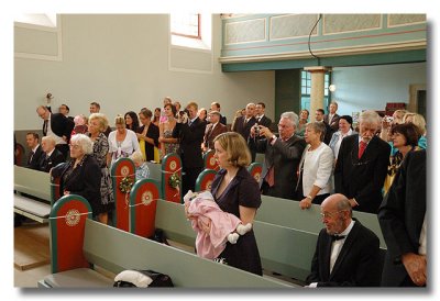 volles Haus: evangelische Kirche Bchenbeuren