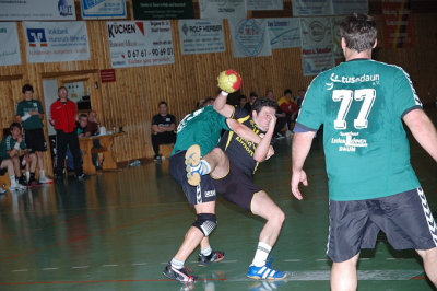 Daniel Schub, nur durch ein Foul zu stoppen