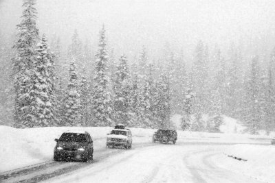 Driving up the Pass