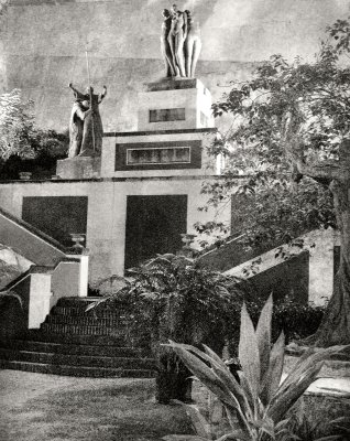 Sculpture garden, Old San Juan