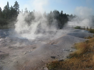 More geyser basins