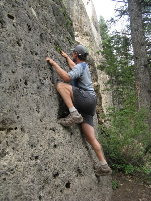 Nice dolomite with lots of hand and foot holds