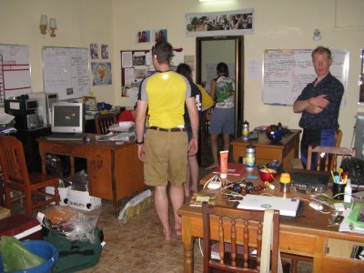 Typical NGO office...