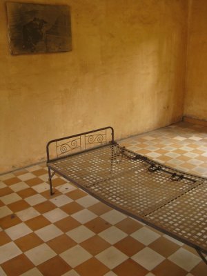 On of rooms used to torture people into confessions or giving names of family members