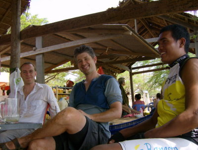 Stopping for more sugar cane juice