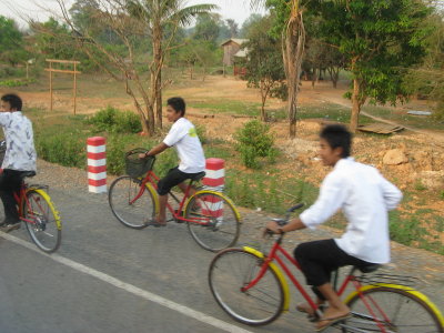 Riding home