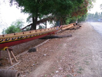 One of their finished boats