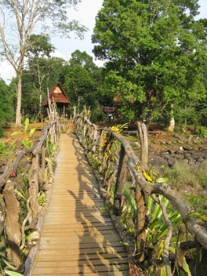 A bridge at the next waterfall