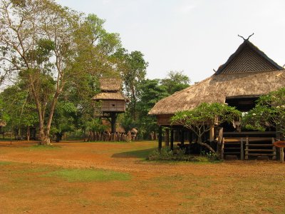 The 'sanitized' Lao tribal village