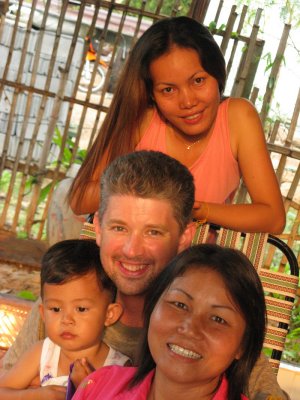 Me, Pen, Pen's Aunt, and her adopted son