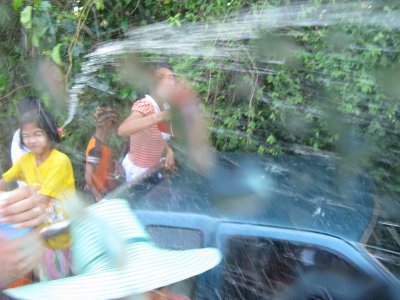 Throwing water again...