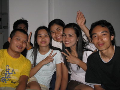 Kae, Atip, and their friends