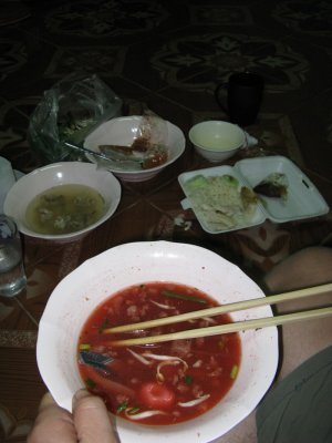 Squid soup- very yummy