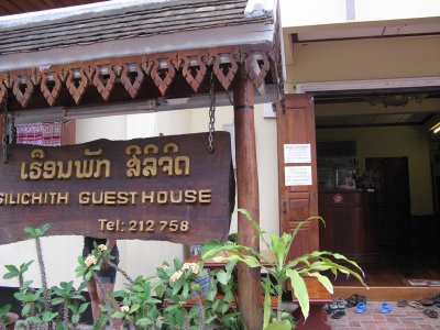 The guesthouse in Luang Prabang