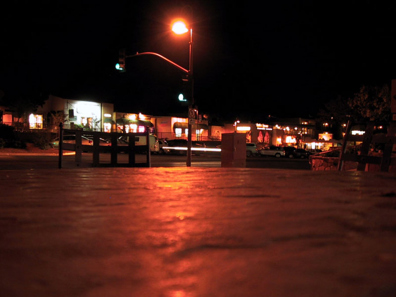 Sedona, Arizona at Night