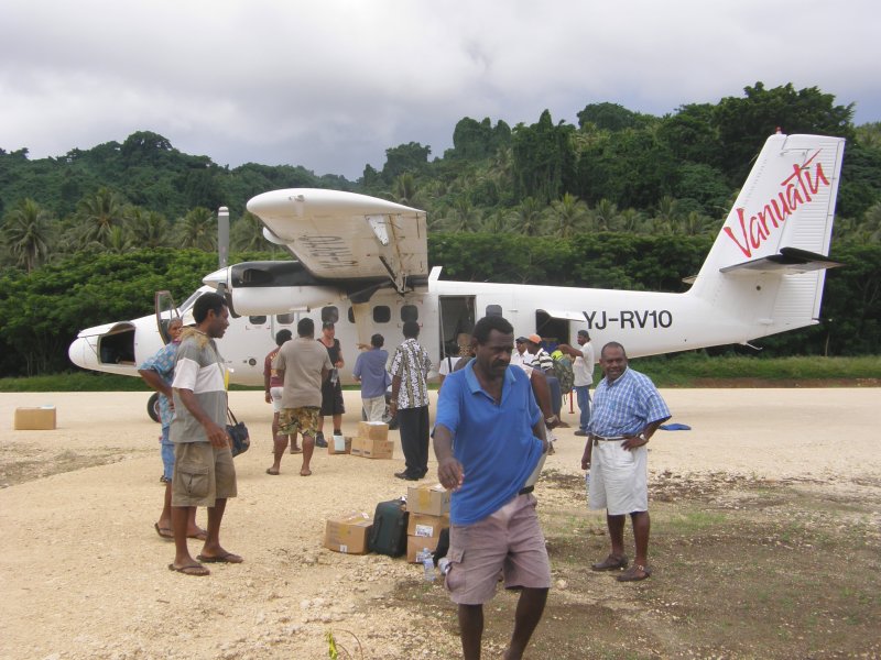 Arriving at Lonorore Airfield