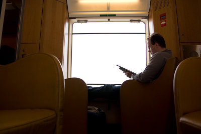 Self portrait on train to Myrdal.jpg