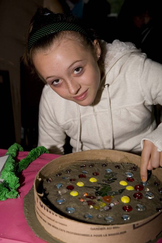 Tori and her stone