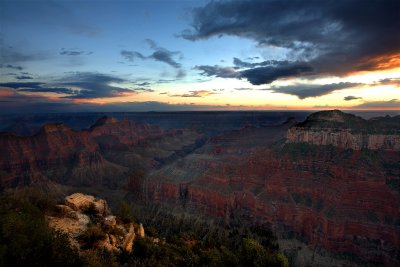 Grand Canyon - Last Light of the Day