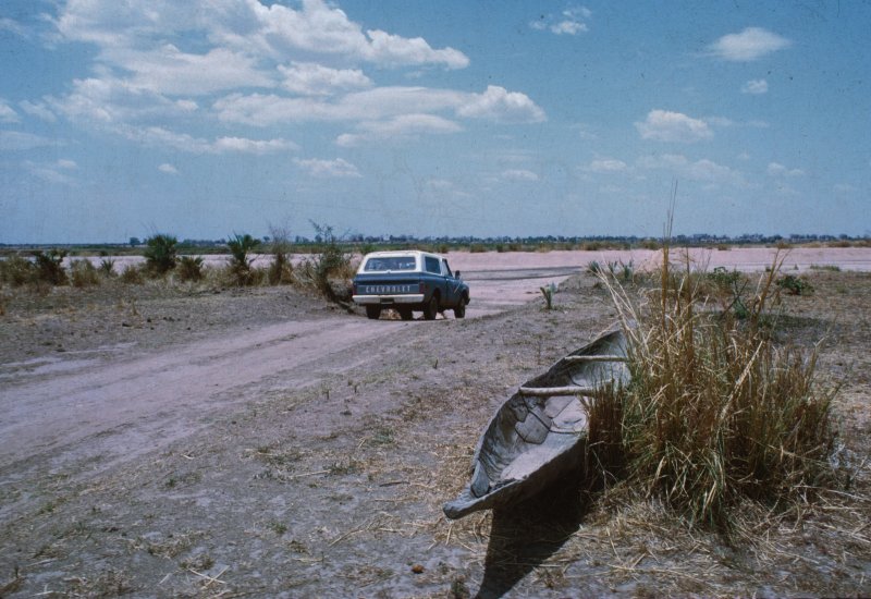 Boat by the Benue