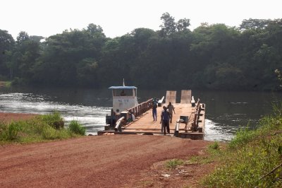 Ferry, cross the Lobaye