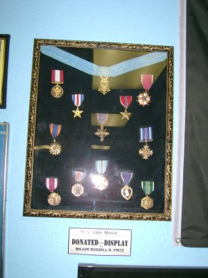 Collection of Valor awards; see the top one
