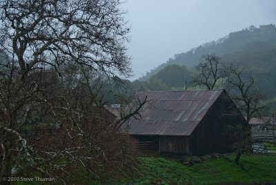 The Old Rusty Barn