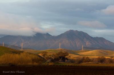 Morning Light on Mt Diablo