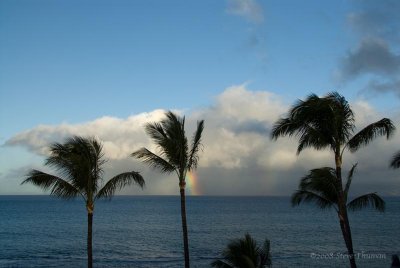 Morning clouds over Molokai