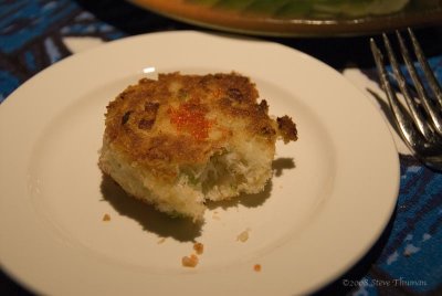 Macadamia Nut Crab Cake