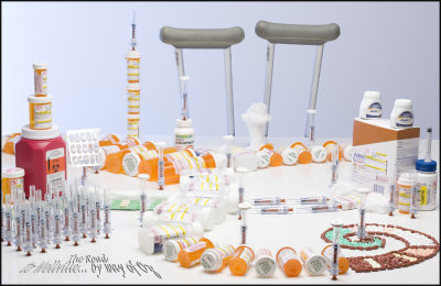 Sample advertising shots and photo illustrations