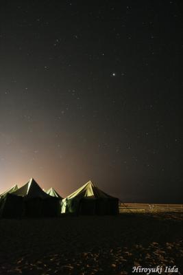 Sahara night image